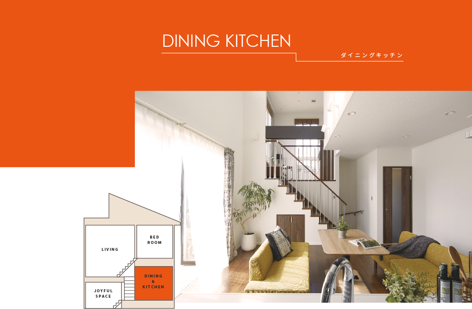 DINING KITCHEN ダイニングキッチン